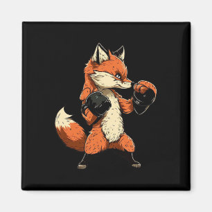 Fox Boxing Gloves Boxer Mma Kickboxer Kickboxing B Magnet