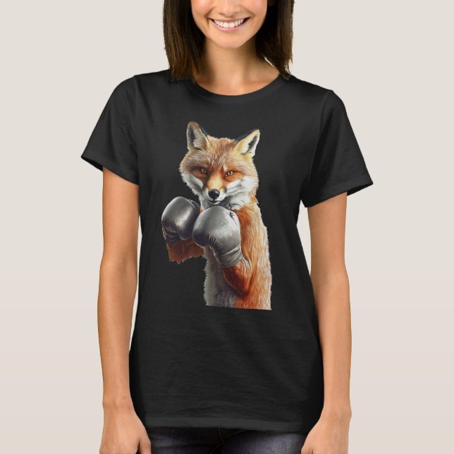 Fox Boxing  T-Shirt (Front)