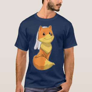 Fox Bride Veil Wedding  T-Shirt