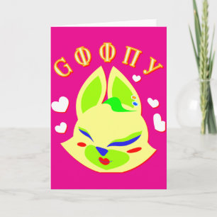 fox cartoon card