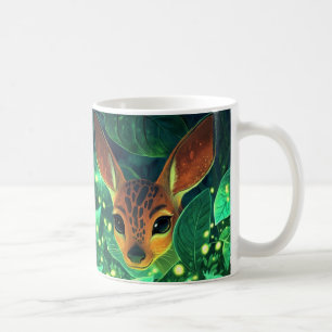 fox Cartoon Style vibrant Cute Colorfull Coff Coffee Mug