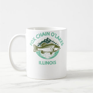 Fox Chain O Lakes Illinois Trip Family Fishing Lak Coffee Mug