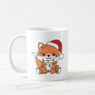 Fox Christmas Winter Animals Holiday Foxes Coffee Mug