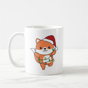 Fox Christmas Winter Animals Holiday Foxes Coffee Mug