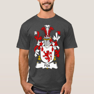 Fox Coat of Arms Family Crest  T-Shirt