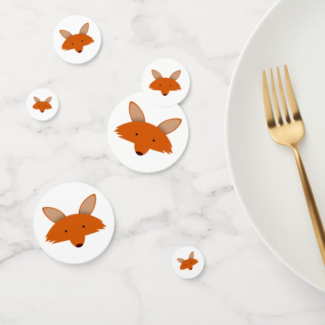 Fox Confetti (Group)
