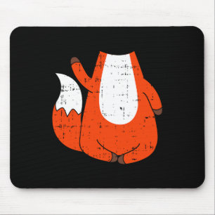 Fox Costume Cute Easy Animal Halloween Gift Mouse Pad