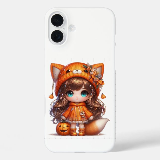 Fox Costume Girl Case-Mate iPhone Case (Back)