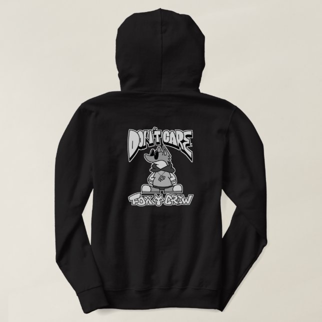 FOX CREW HOODIE (Design Back)