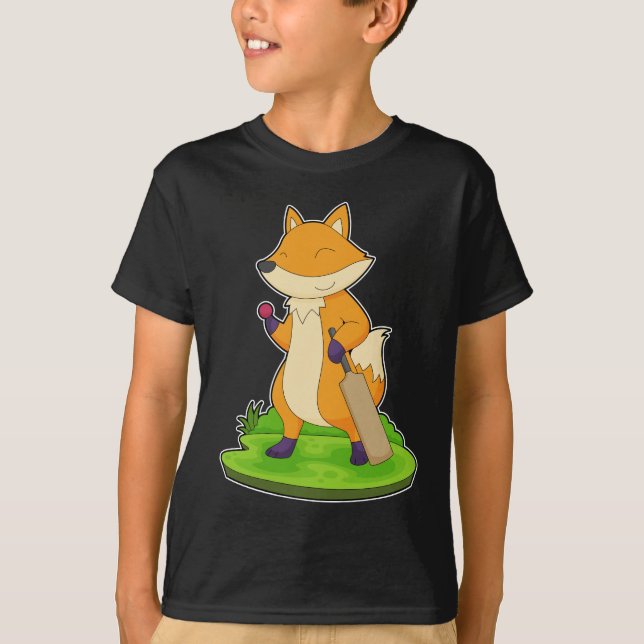 Fox Cricket Cricket bat T-Shirt (Front)
