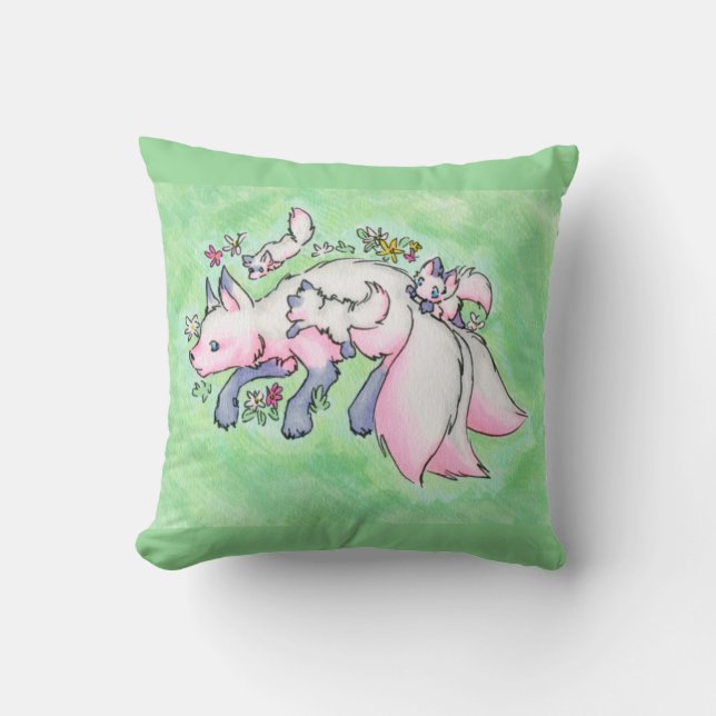 Fox  cushion (Front)