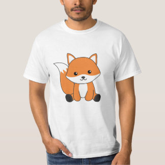 Fox Cute Forest Animal Foxes Red Fox T-Shirt