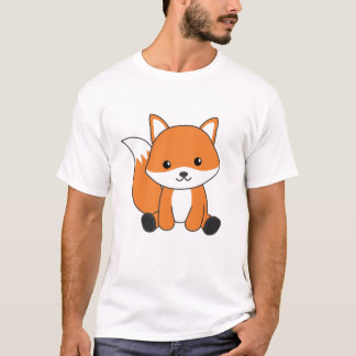 Fox Cute Forest Animal Foxes Red Fox T-Shirt