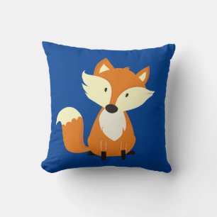FOX CUTE WOODLAND NURSERY KIDS PILLOW