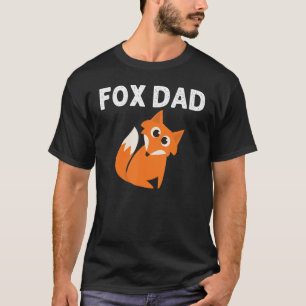 Fox Designs For Dad Men Foxes Animal Wildlife T-Shirt