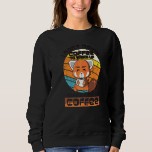 Fox Drinking Coffee Animal For Men Women 2 Sweatshirt