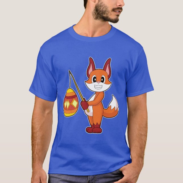 Fox Easter Fishing T-Shirt (Front)