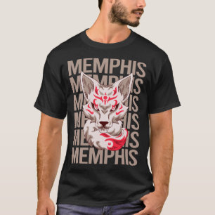 Fox Face - Memphis Name T-Shirt