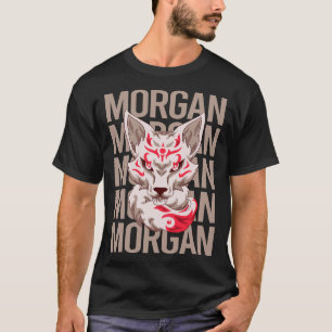 Fox Face - Morgan Name T-Shirt