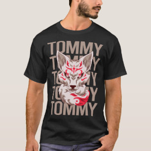 Fox Face - Tommy Name T-Shirt