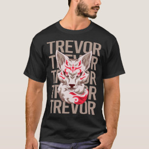 Fox Face - Trevor Name T-Shirt