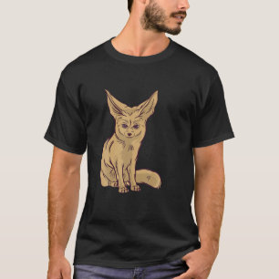 Fox Family Fennec Foxes Nature Wild Animal Kids T-Shirt