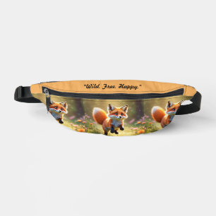 "Fox Family Joy" Bum Bags