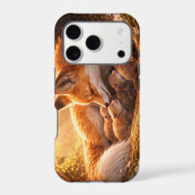 Fox Family Nurturing Love Mother’s Day Gift - iPho