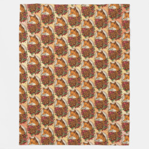 Fox Fleece Blanket