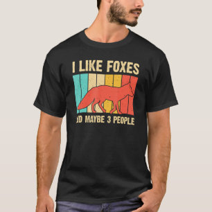 Fox For Fox Men Women Kids Introverts T-Shirt