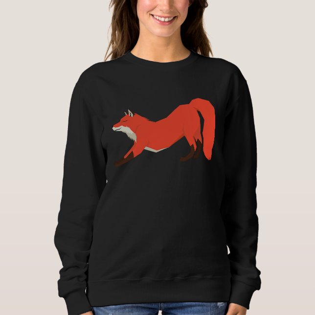 Fox  for women, men, children  1 sweatshirt (Front)