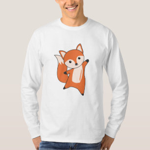 Fox Forest Animal Foxes Orange Kawaii Animals T-Shirt