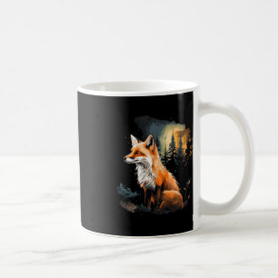 Fox Forest Nature Lover Mountains Hiking Camping H Coffee Mug