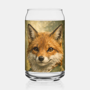 Fox Forest Ranger • Printed Can Glass