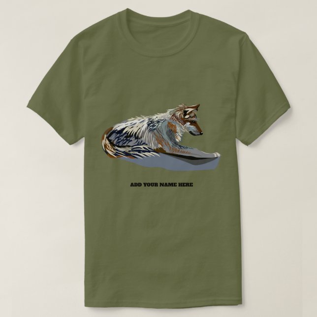 Fox Foxies Grey Fox Grey Fox T shirts (Design Front)