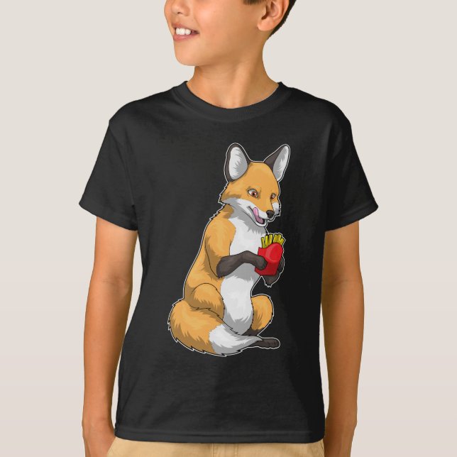 Fox French fries T-Shirt (Front)