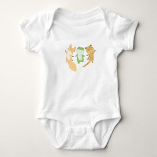 Fox Frog Leopard Animal Lovers Funny Animals Baby Bodysuit