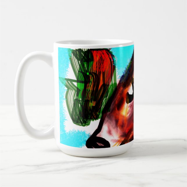 Fox fun coffee mug (Left)