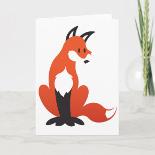 Fox Greeting Card