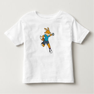 Fox Handball player Handball Toddler T-Shirt