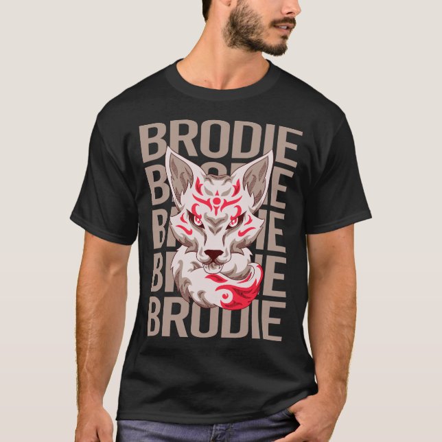 Fox Head - Brodie Name T-Shirt (Front)