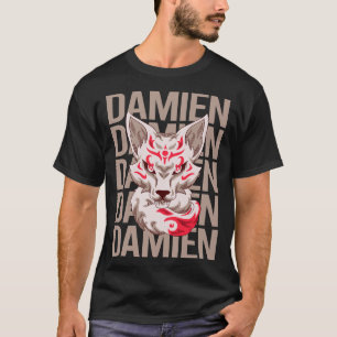 Fox Head - Damien Name T-Shirt