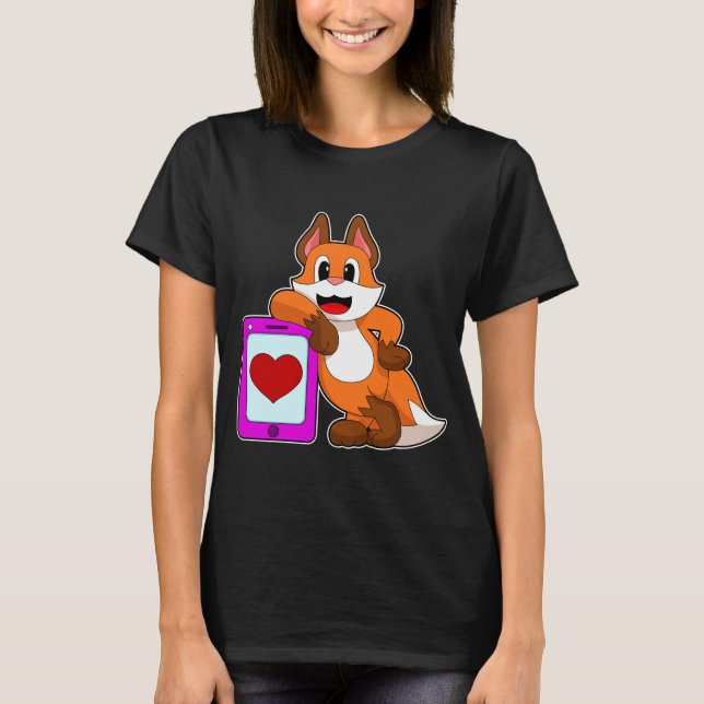 Fox Heart T-Shirt (Front)