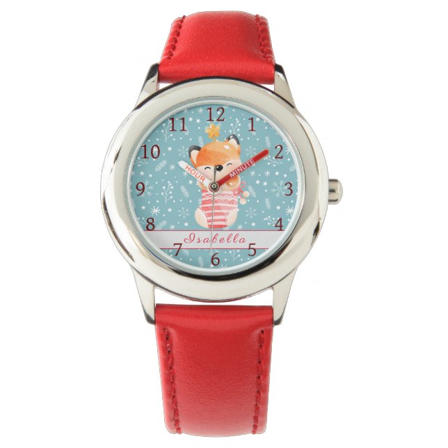 Fox Holidays Customise Name Watch (Front)