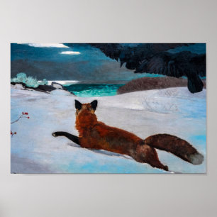 Fox Hunt by Winslow Homer Poster