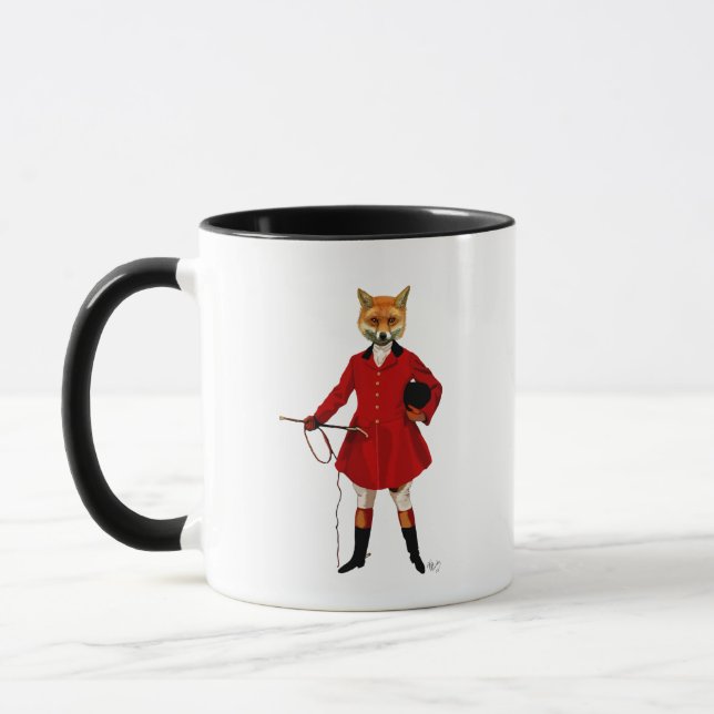 Fox Hunter 2 Full 3 Mug (Left)