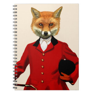 Fox Hunter 2 Portrait 2 Notebook