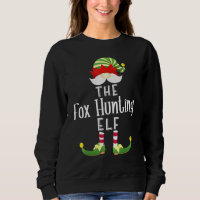 Fox Hunting Elf Group Christmas Pajama Party