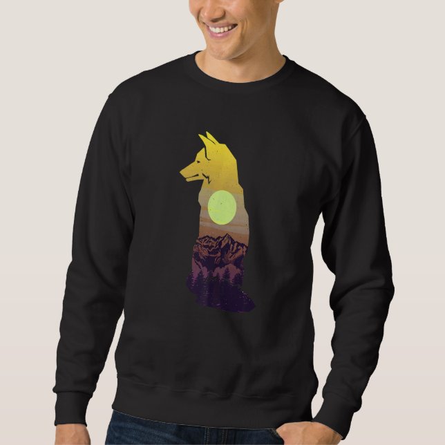Fox hunting hunter  2 sweatshirt (Front)