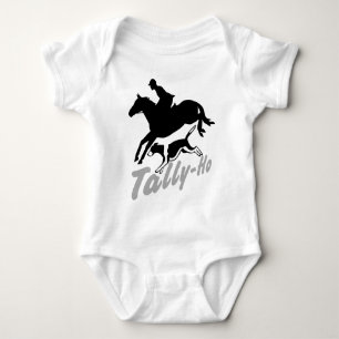 Fox Hunting Tally-Ho Baby Bodysuit